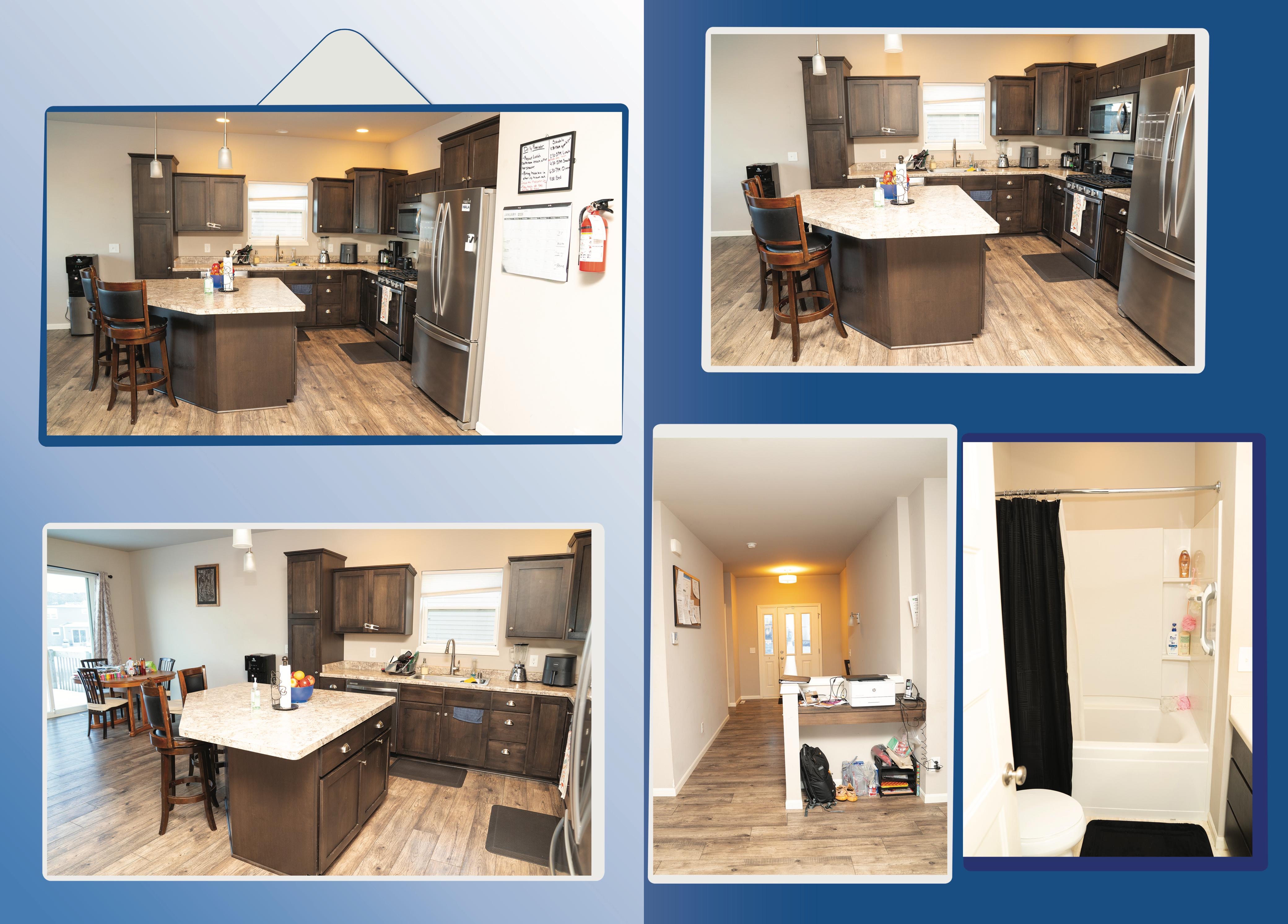 1483 Thoreau Drive - Dining and kitchen